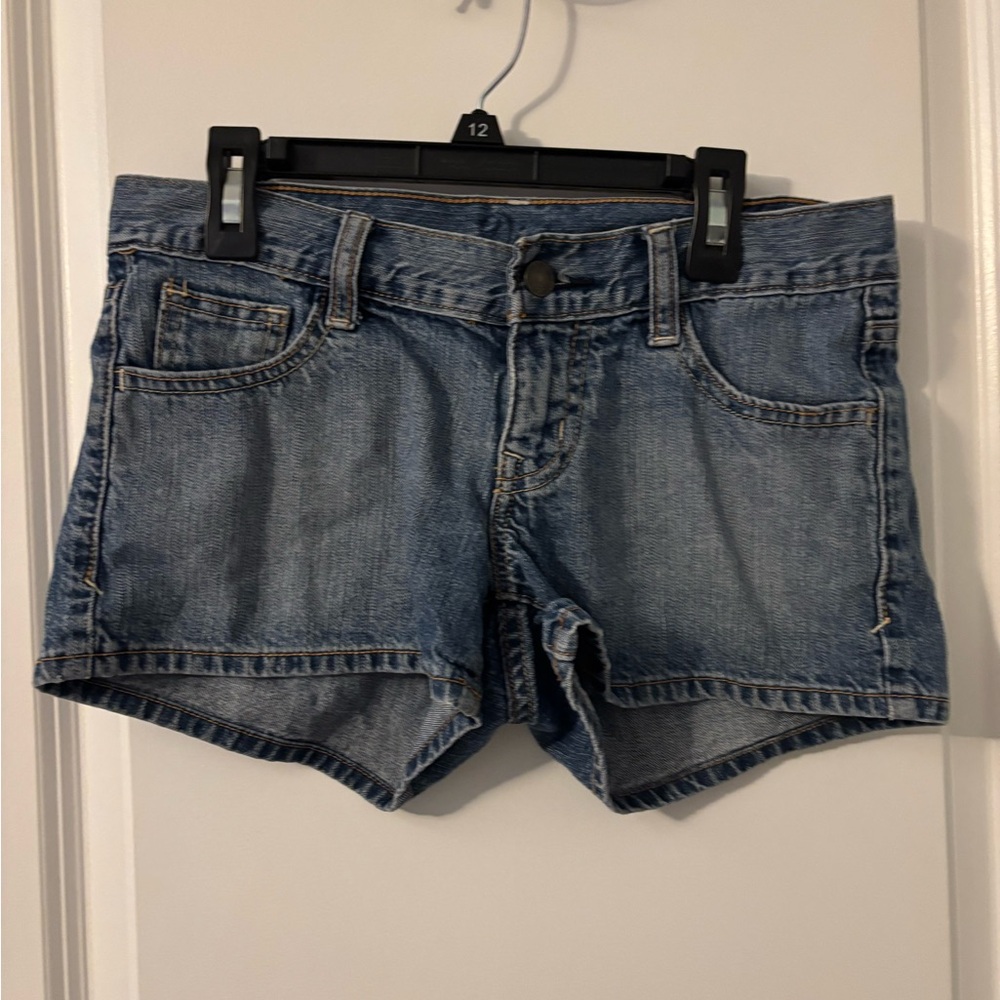 Old Navy Denim Blue Jean Shorts, Sz 0